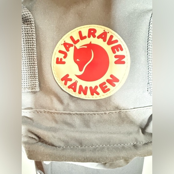 Fjallraven Kanken Classic Gray and Red Backpack main image 7